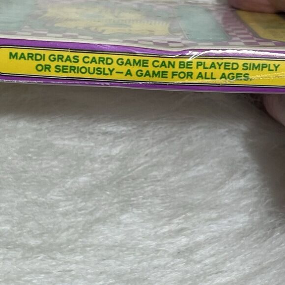 Vintage Mardis Gras The Most Unique card Game In The World 1982 World’s Fair - Picture 8 of 8